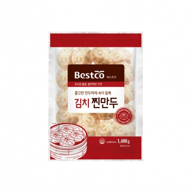 베스트코 김치 찐만두 1.4kg