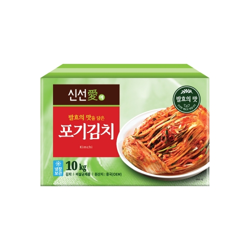 [대량구매특가] 신선애 배추 포기 김치 10kg