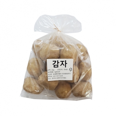 [신선농산] M 감자(비닐소포장) 2kg내외